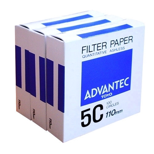 [ADVANTEC] NO.5C 정량여과지(1㎛) (Quantitative Filter Papers)