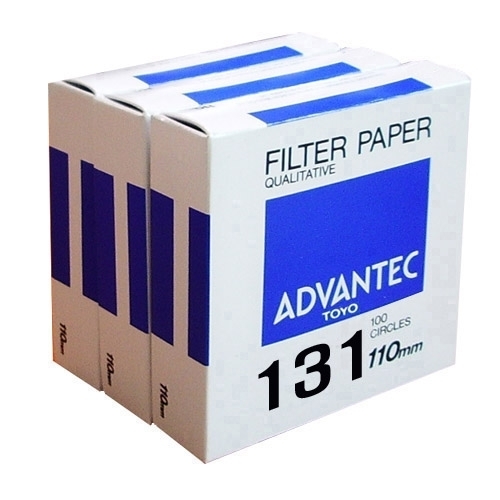 [ADVANTEC] NO.131 정성여과지(3㎛) (Qualitive Filter Papers)