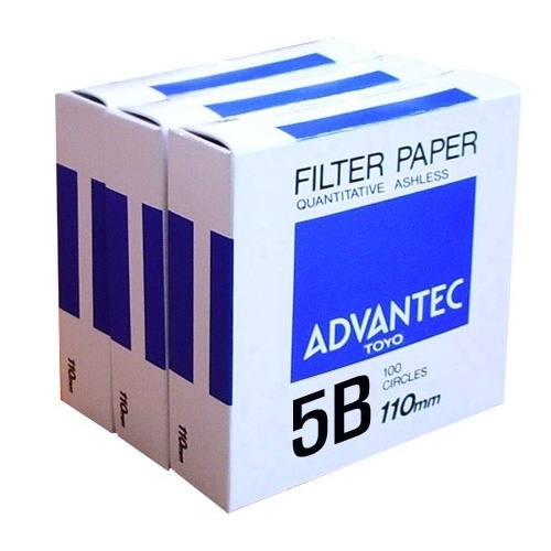 [ADVANTEC] NO.5B 정량여과지(4㎛) (Quantitative Filter Papers)